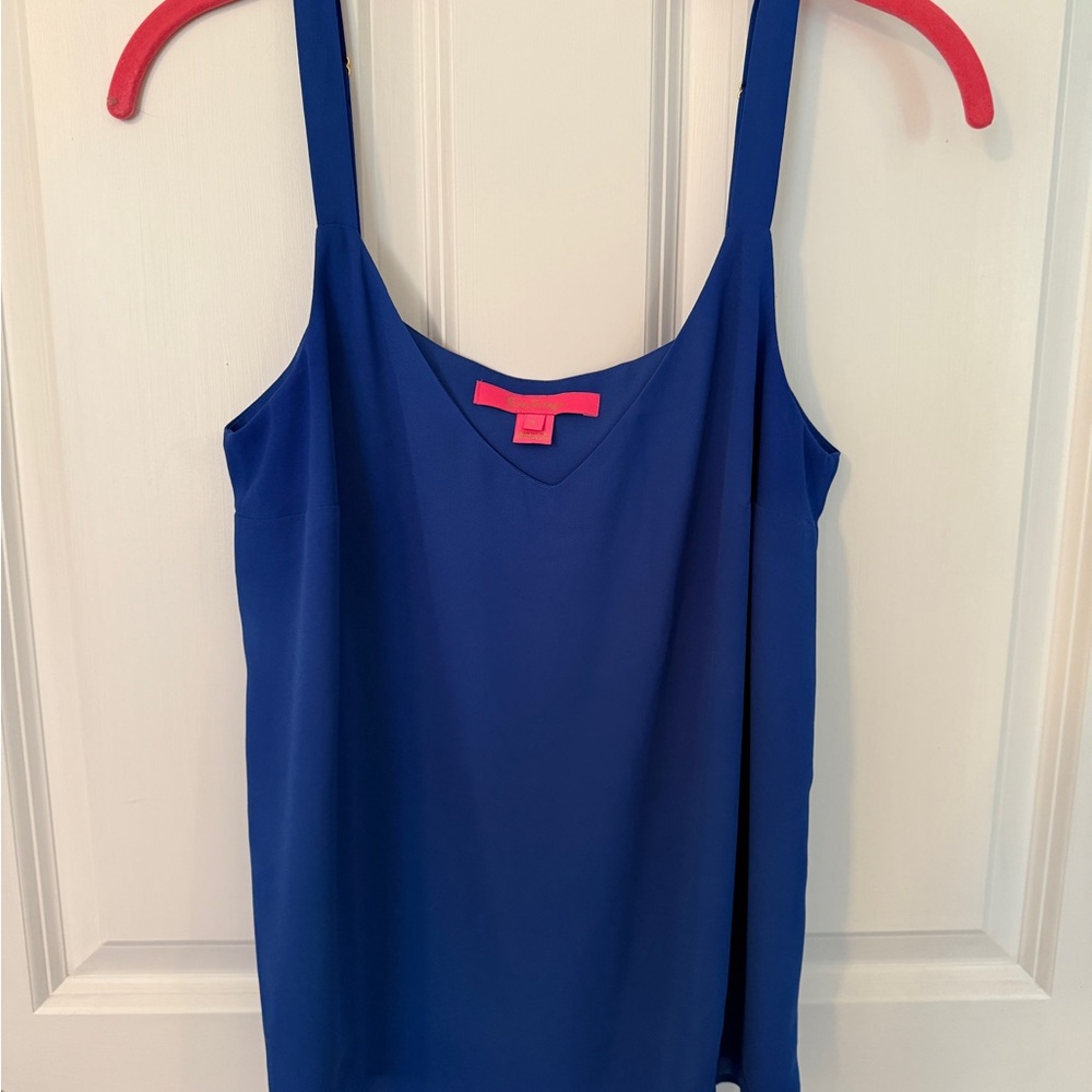 Lilly Pulitzer Women's Blue Sleeveless Top